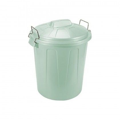 Balde Lixo com Asas Metal Verde 51l 47.2X64.8cm