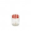 Caixa Hermtica Hega Vichy Vermelho 210ml 6.5X8cm