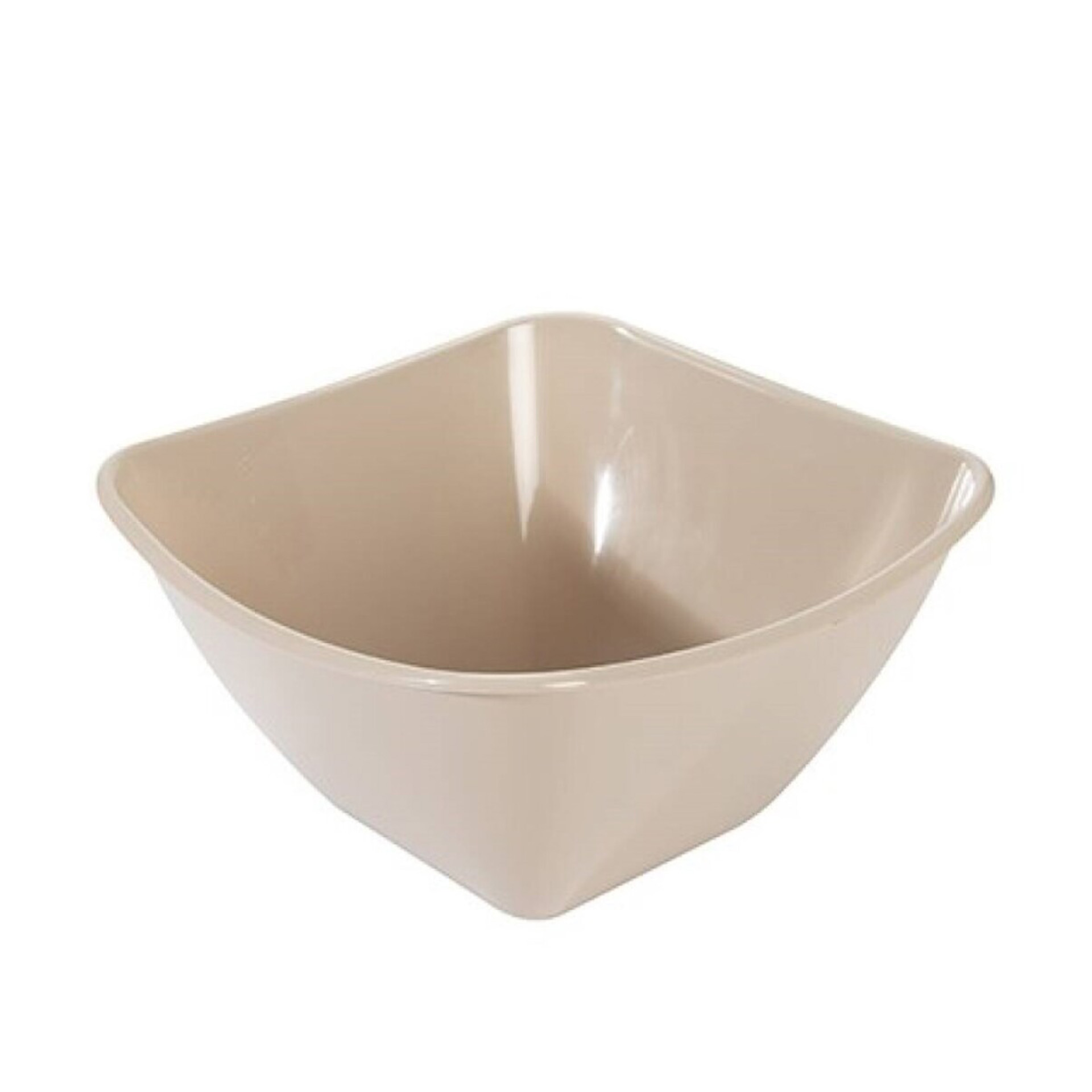 Bacia Plástico Tokyo Quadrado Multicor 500ml 13.5X13.5X6cm