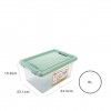 Caixa Arrumos Plstico Retangular Incolor 8l 34.5X23.1X15.9cm