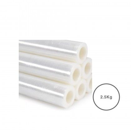 Rolo Filme Estir�vel Sem Tubo Transparente2.5KG