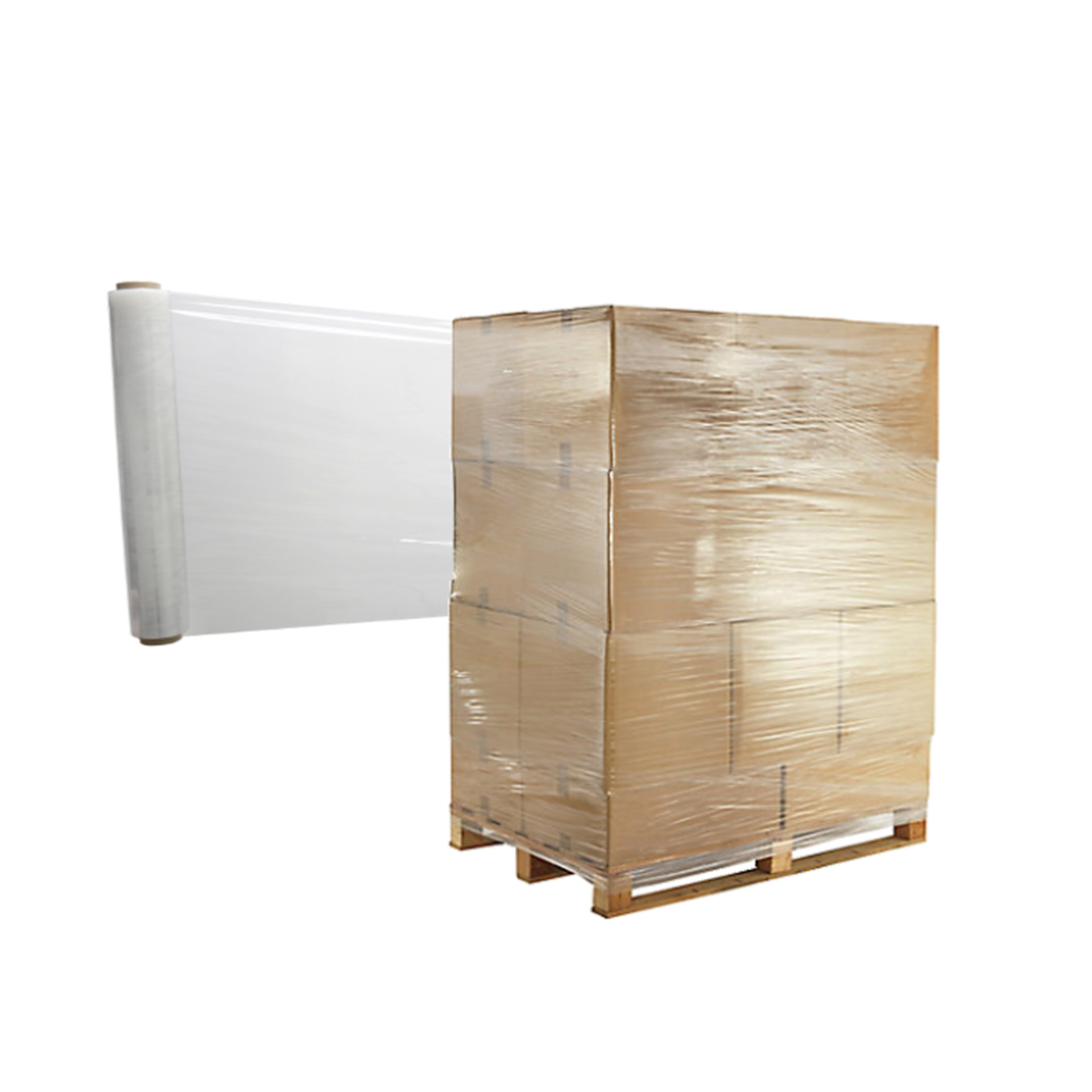 Rolo Filme Estirável Com Tubo Transparente 2KG