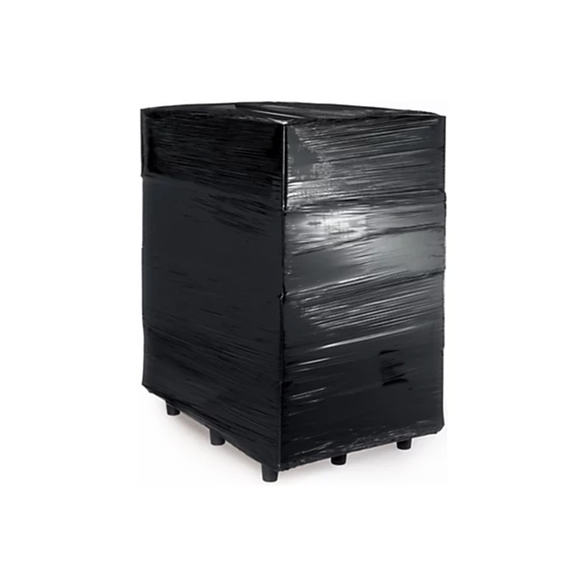 Rolo Filme Estirável Sem Tubo Preto 2KG