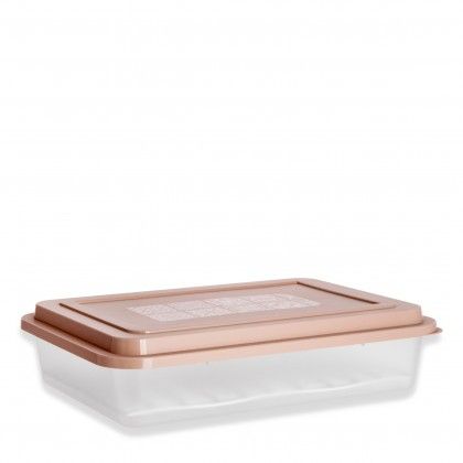 Caixa Hermética com Grelha 3.2L 32X23X7.6CM Caixa Hermética com Grelha 3.2L 32X23X7.6CM