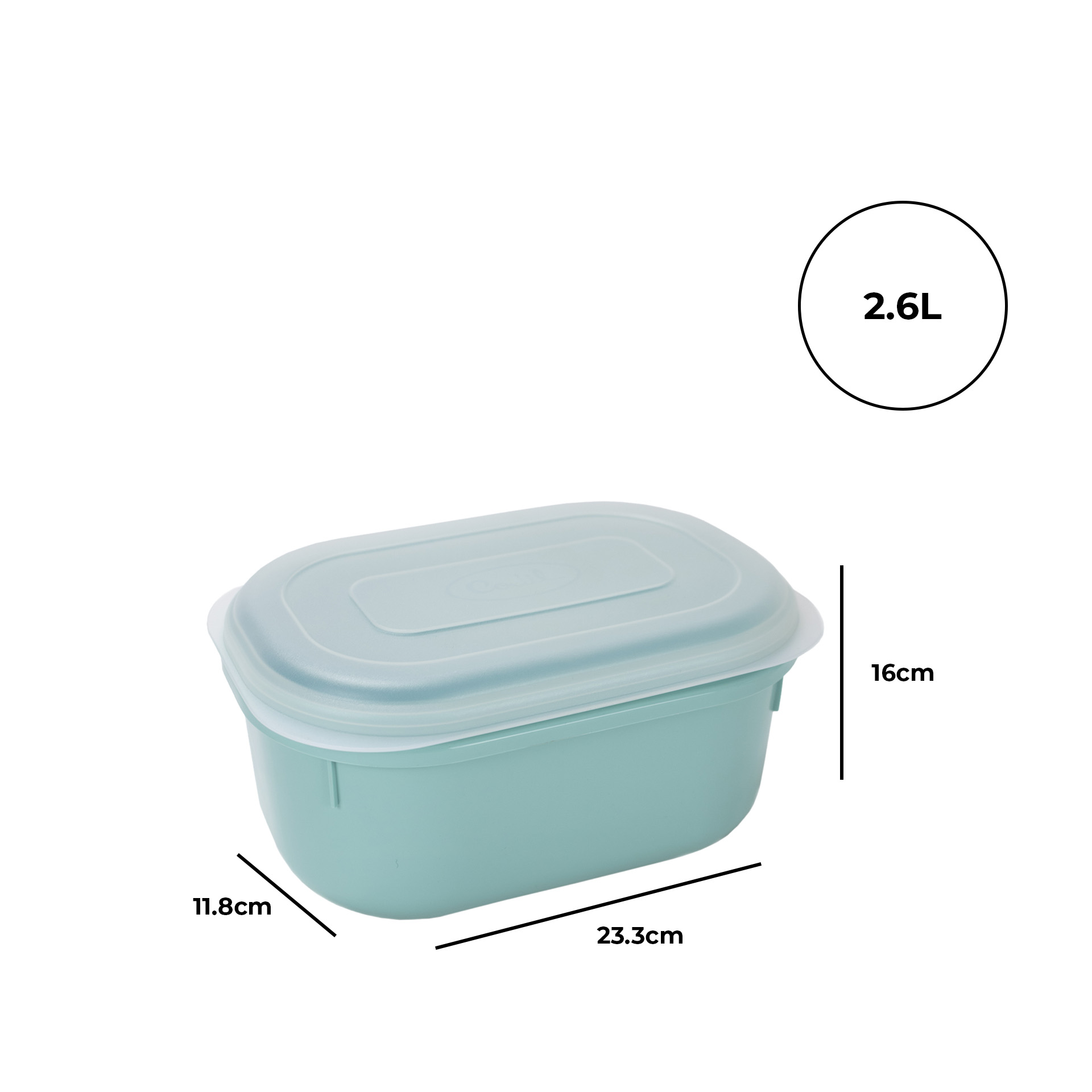 CAIXA HERMÉTICA OVAL