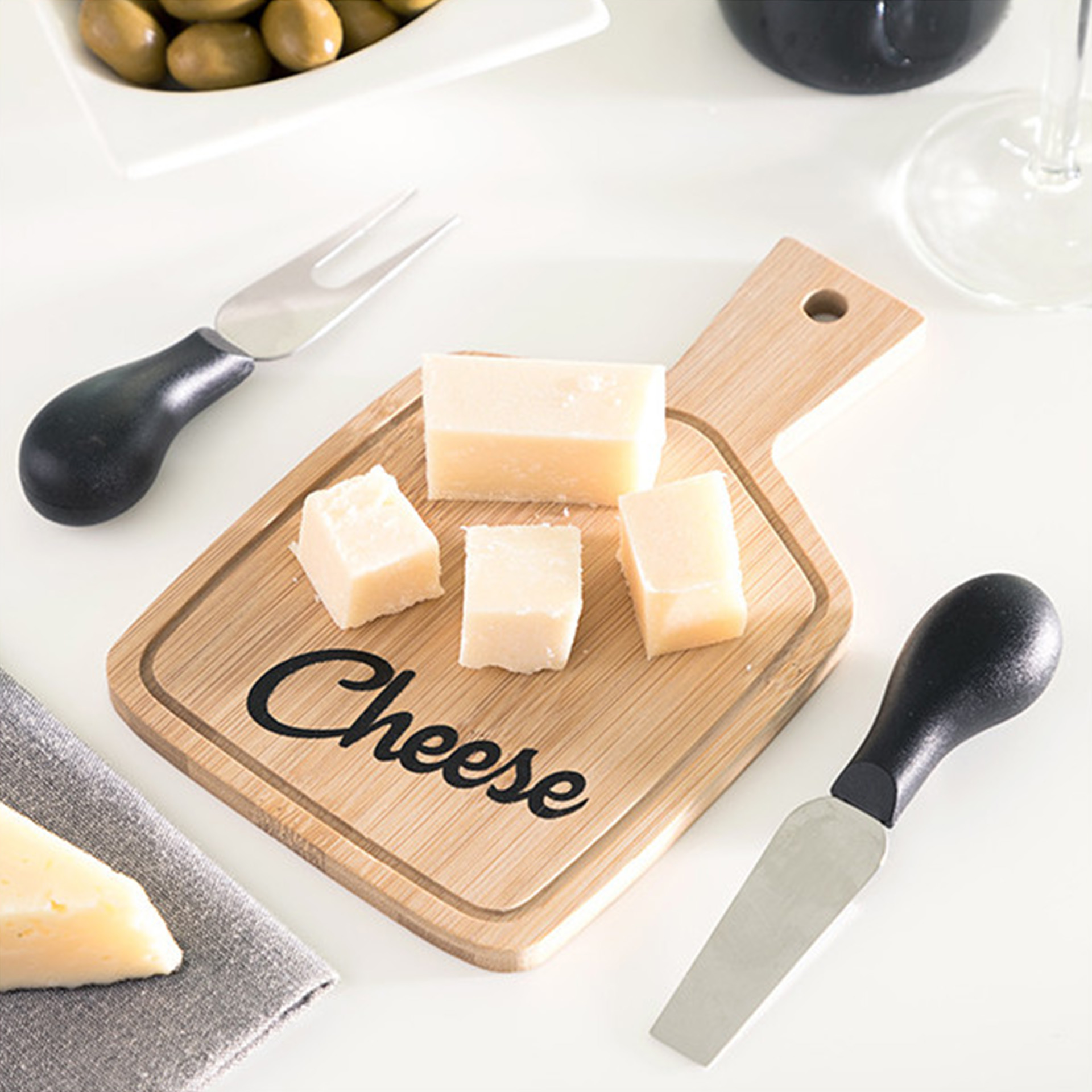 Tábua Queijo Madeira 20X12CM