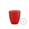 Copo Vidro Wave Vermelho 28cl