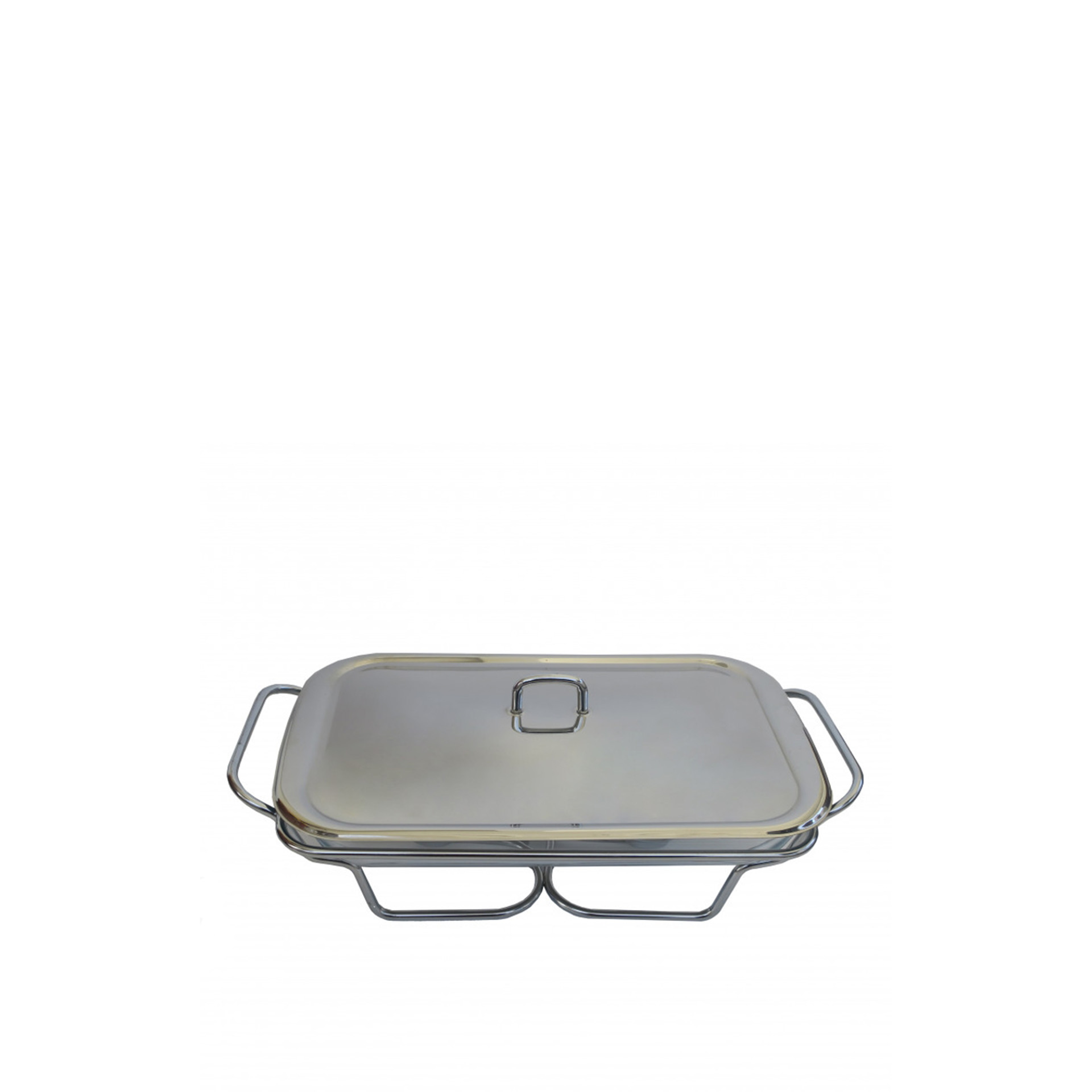 Assadeira Aquecimento Com Tampa Retangular 3L