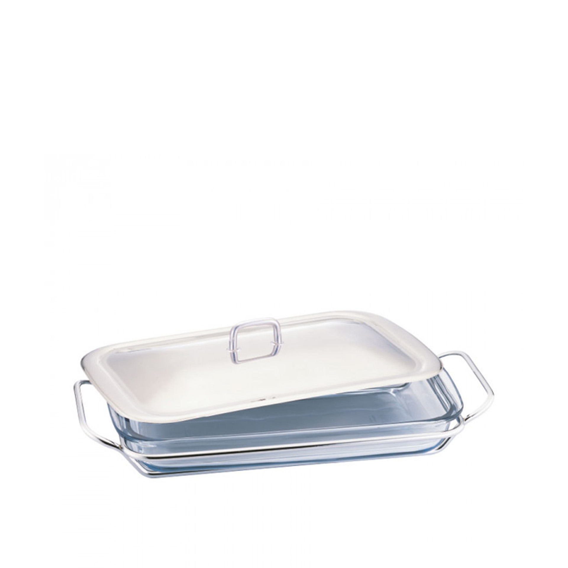 Assadeira Retangular 300ml com tampa