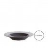 Prato Sopa Cinza Escuro 22.5CM