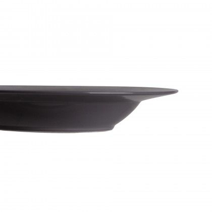 Prato Sopa Cinza Escuro 22.5CM