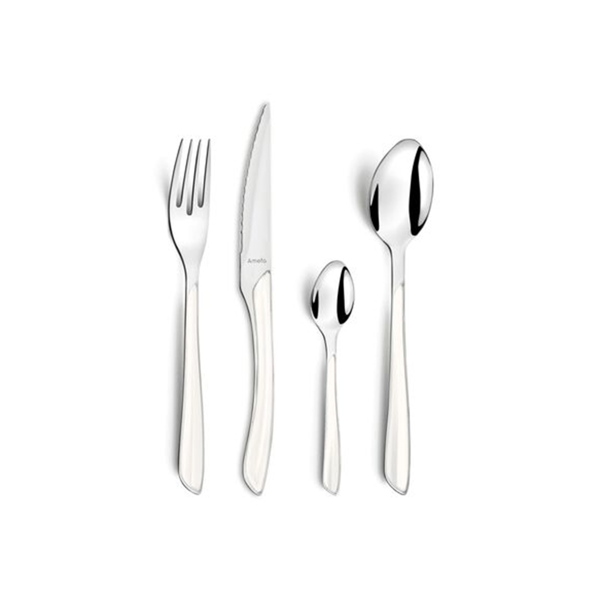 Faqueiro 24 Peças Branco