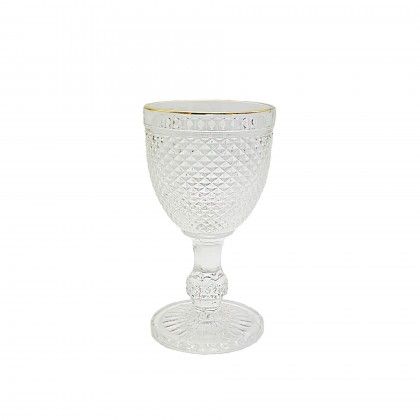 Copo Com P Picotado Dourado 24CL