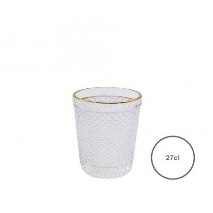 Copo Picotado Dourado 27CL