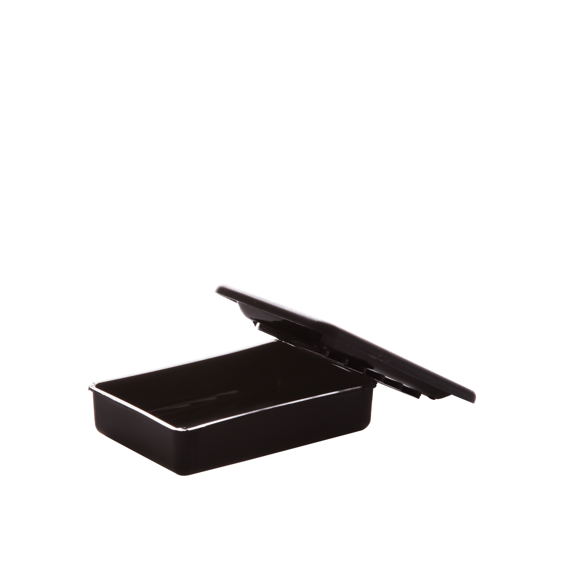 Saboneteira Plástica Branco 12X8.5X2.5cm