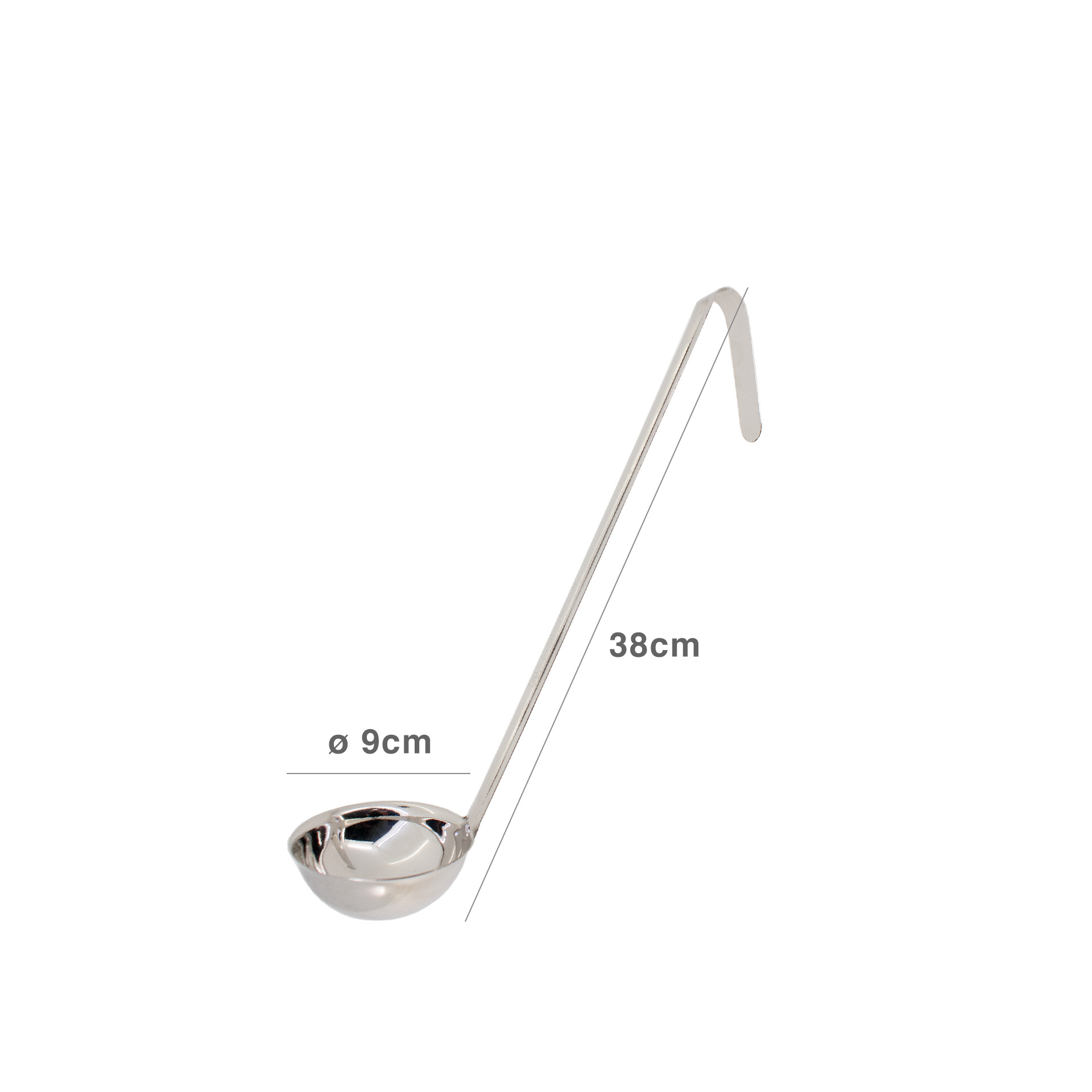Concha Cozinha Inox 9cm