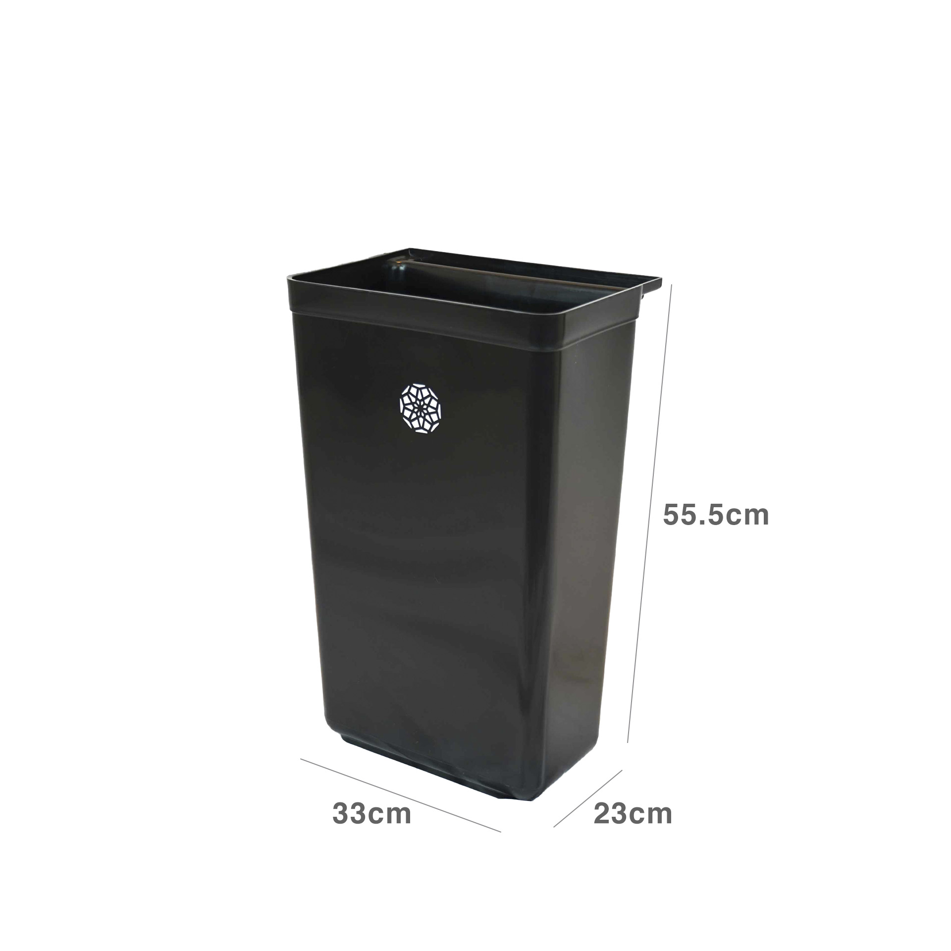 Balde Resíduos para Carrinho 33X23X17.5CM