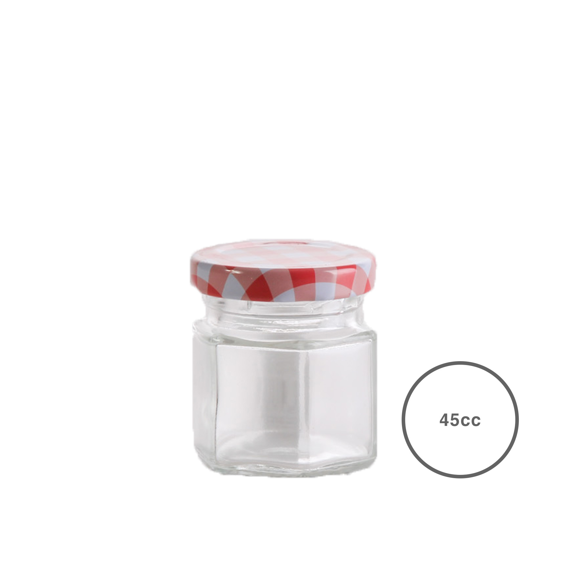 Frasco Hermético com Tampa Rosca Xadrez 45ml