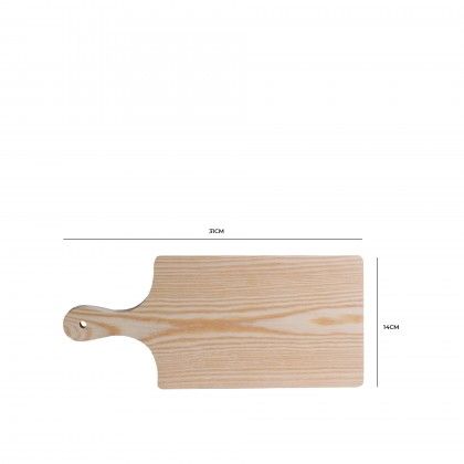 Tbua Corte Madeira com Cabo N0 14X31CM