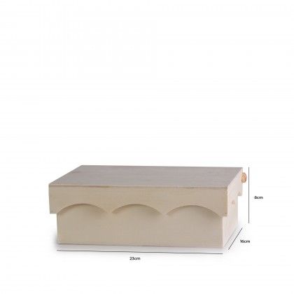 Caixa Ch 6 Divises Tampa Recortada 23X16X8CM