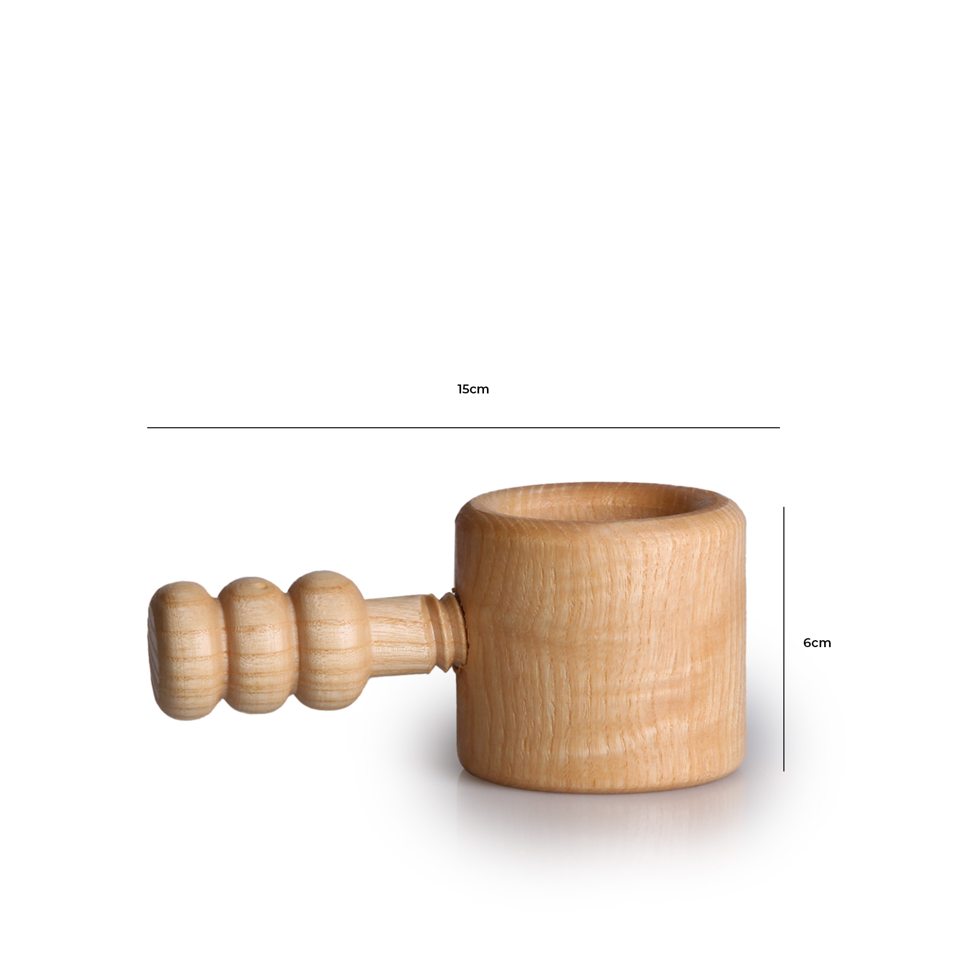 Quebra Noz Verniz 15X6CM