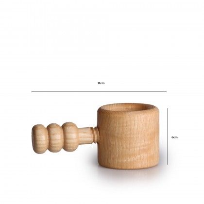 Quebra Noz Verniz 15X6CM