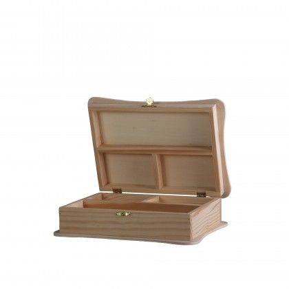 Caixa Costura Grande Natural 22X16X6CM