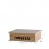 Caixa Costura Natural 22X16X7CM