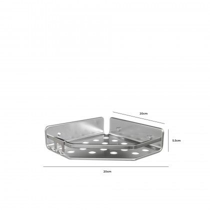 Cesto Canto Moon 20X20X5.5CM