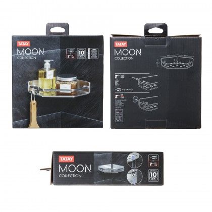 Cesto Canto Moon 20X20X5.5CM