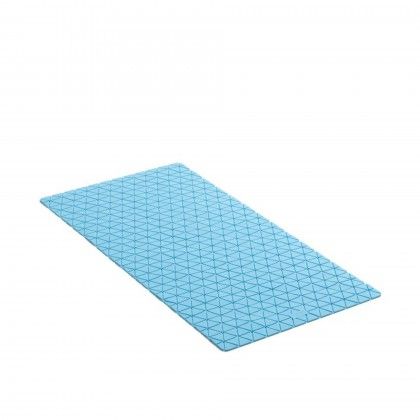 Tapete Banheira Sbs Azul 72X36CM