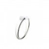Toalheiro Inox Alpha Branco 19X6X19.5CM