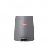 Balde Wc Milan Cinza 3L 19X21.8X22.1cm