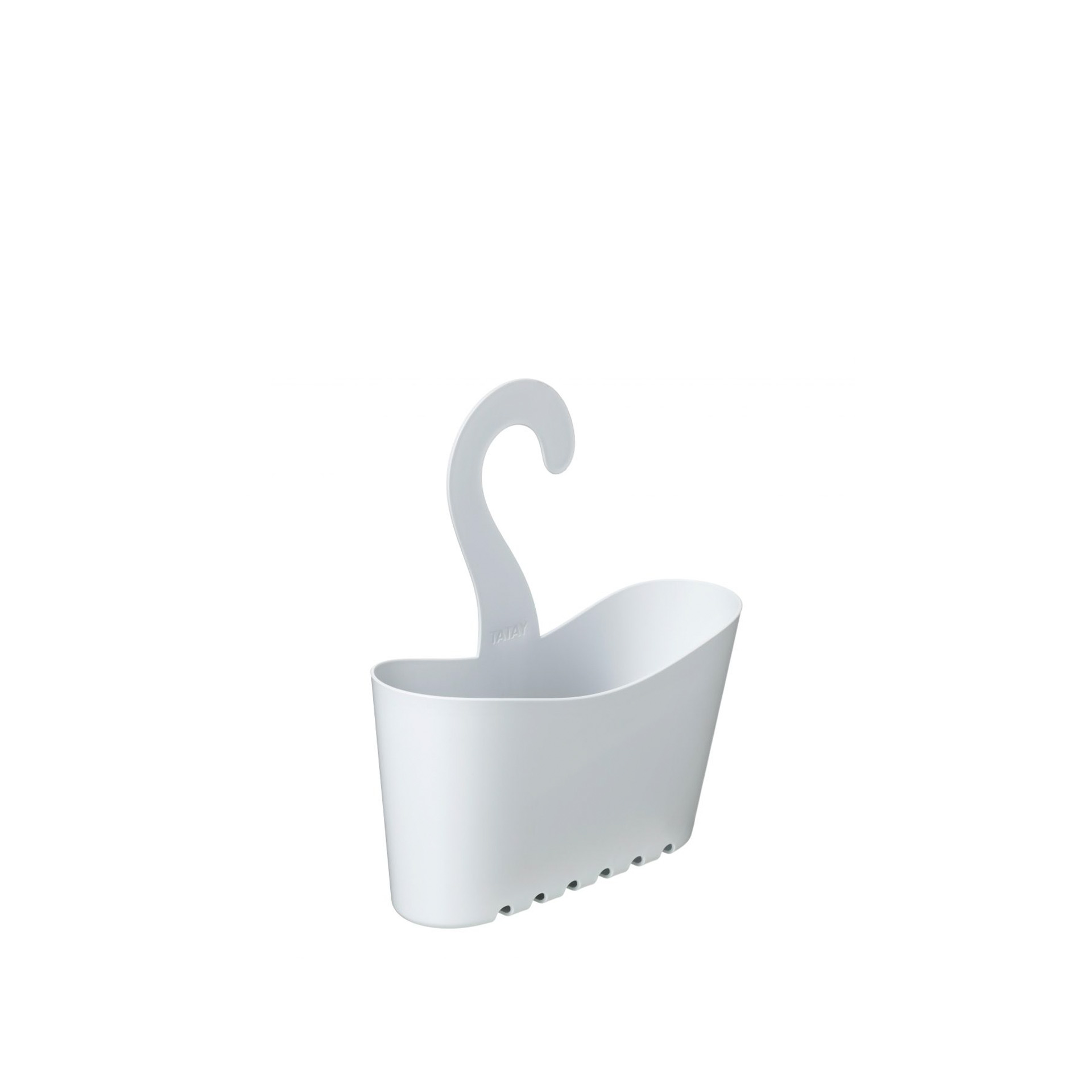Cesto WC com Cabide Standard Branco 25X9X28cm