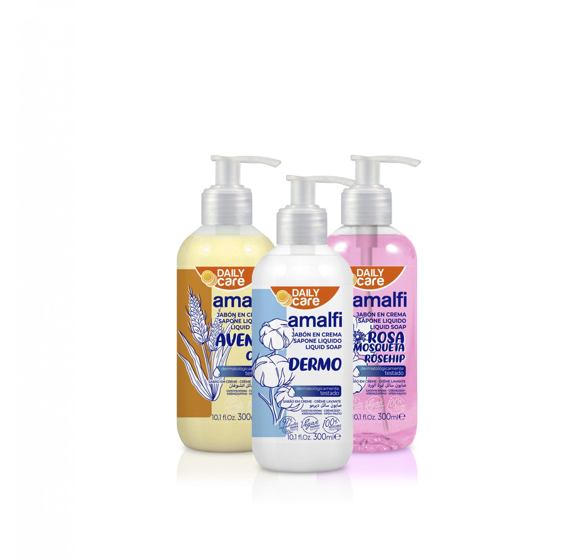 Sabonete Líquido Amalfi Daily Care Dermo 300ml