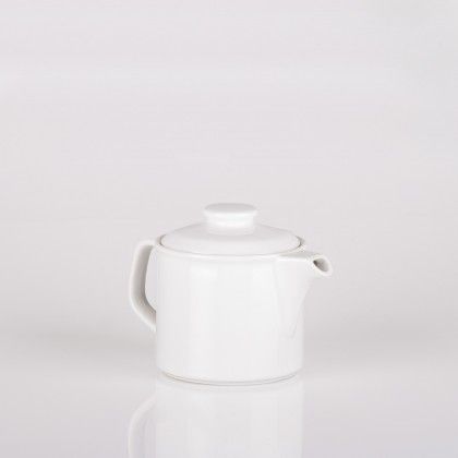 Bule Porcelana Branca 520ml 11X12cm