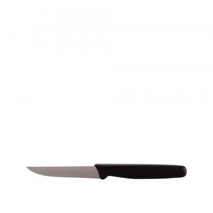 Faca Cozinha Inox Cabo Preto 12CM