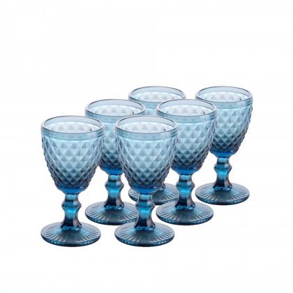 Copo Diamond Azul 8X15.5CM