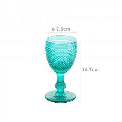 Copo com P Azul 7.5X14.7CM