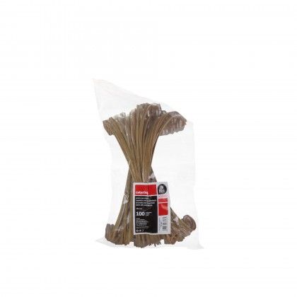 Vara Bambu Curvo 18CM Pack 100