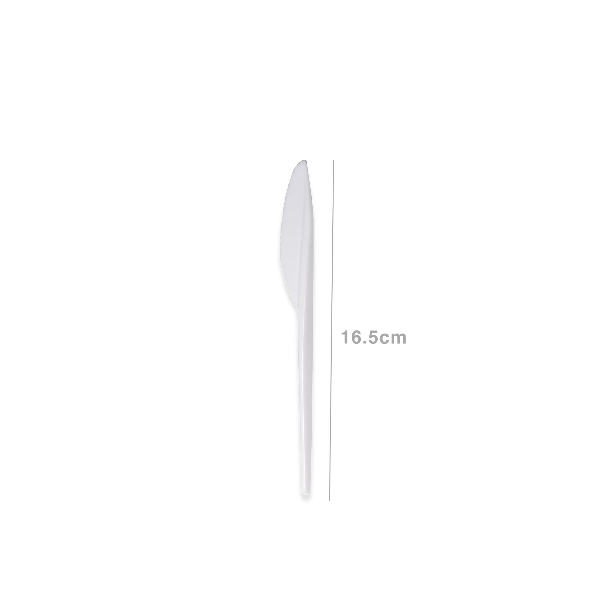 Faca Plástico 16.5CM Pack 25