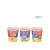 Copo Carto Palhao 200ML Pack 25
