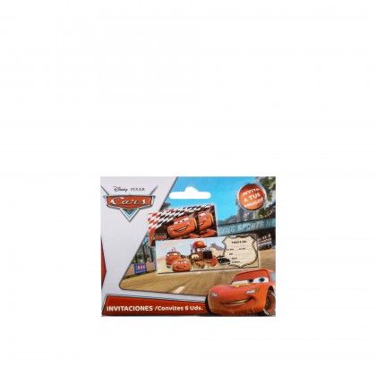 Convite Cars Pack 6