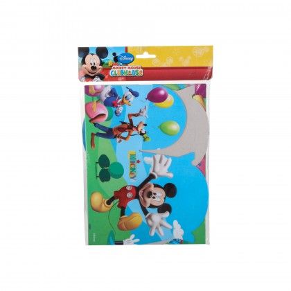 Caixa Papel Mickey Mouse Pack 4