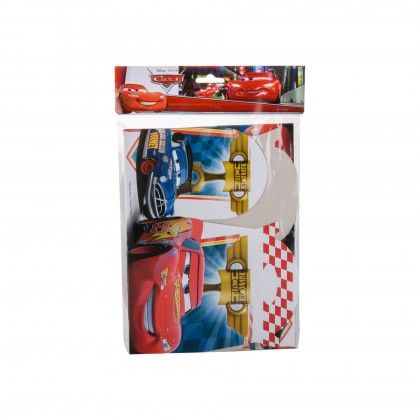 Caixa Papel Cars Pack 4