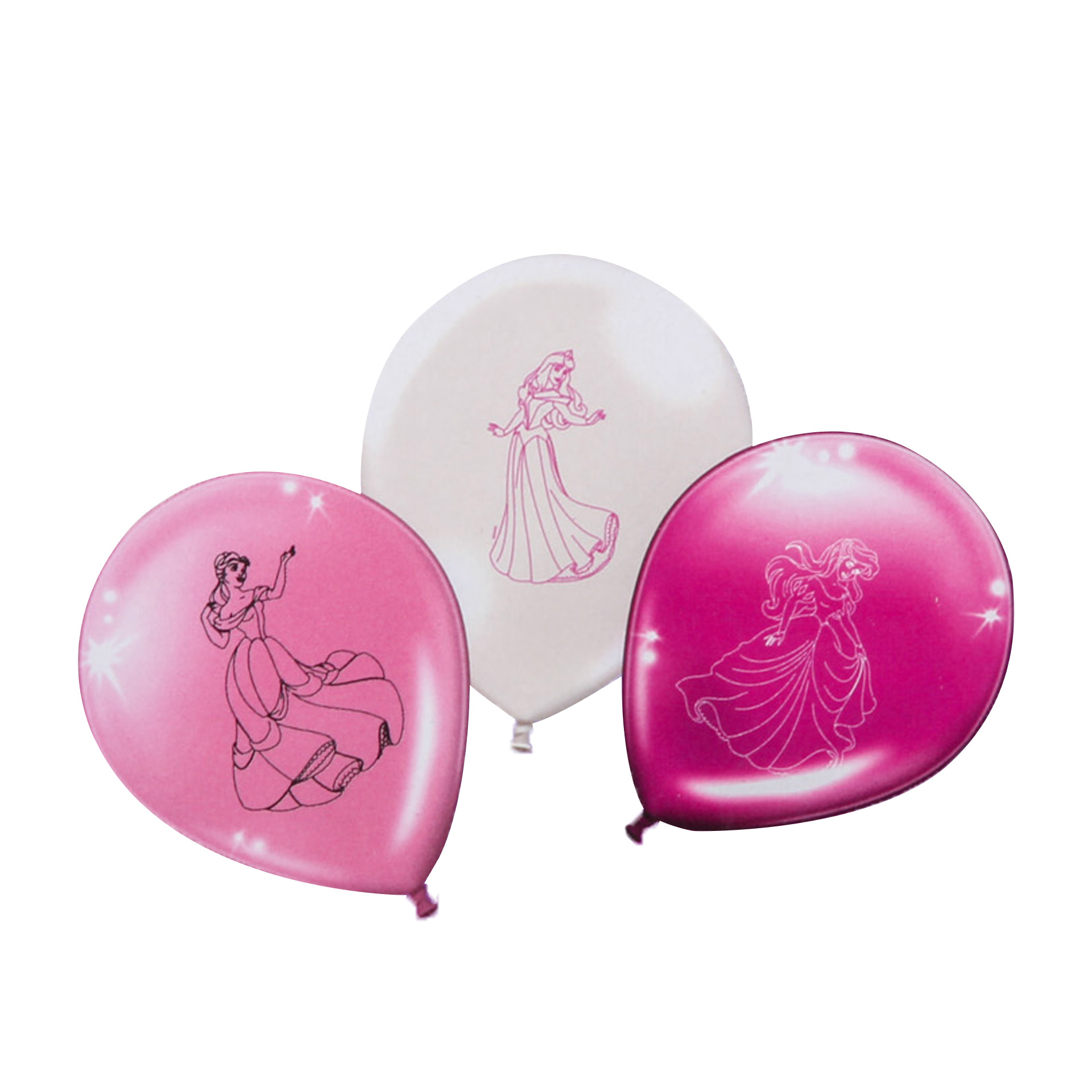 Balão Festa Princess 23CM Pack 8