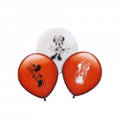 Balo Festa Minnie 23CM Pack 8