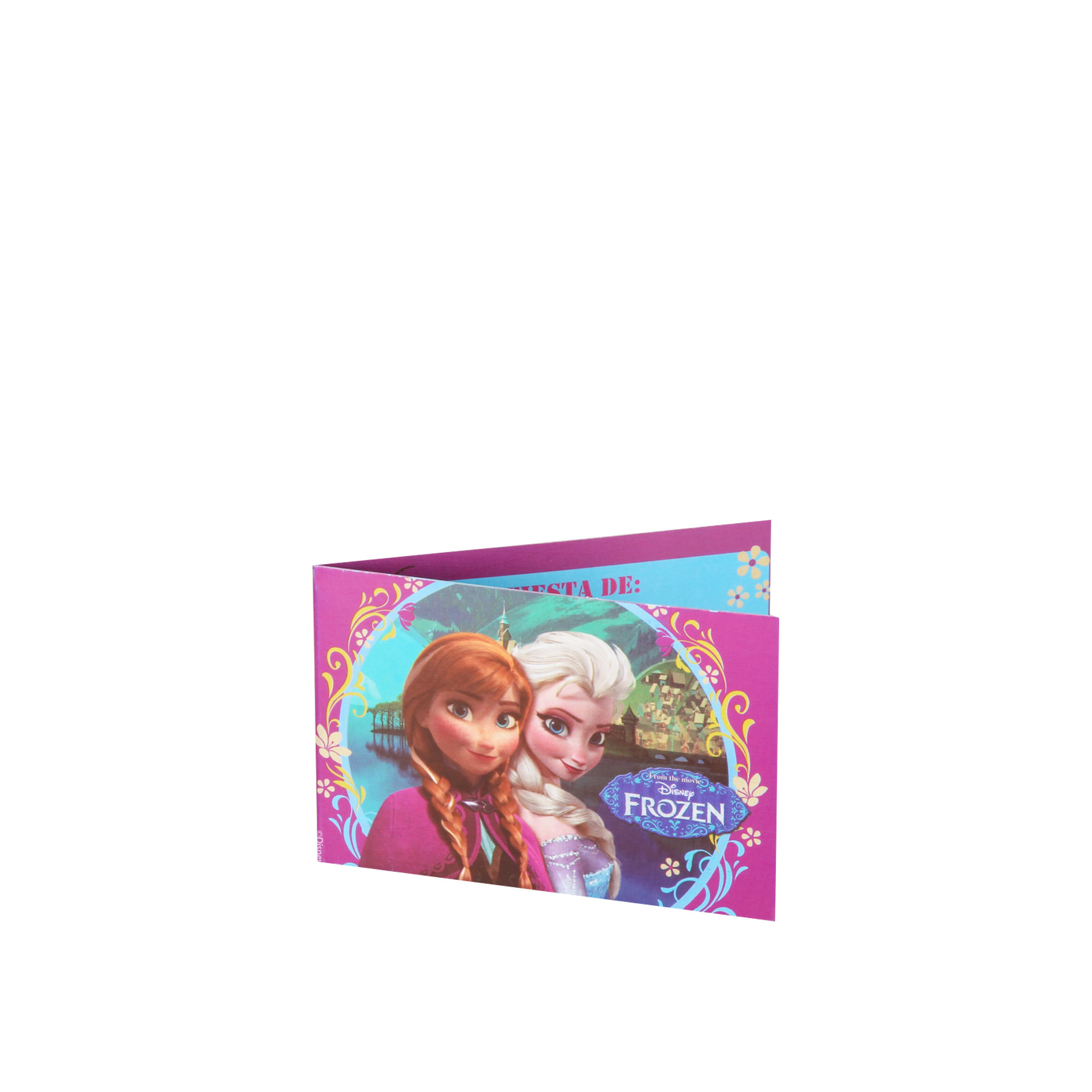 Convite Frozen Pack 6