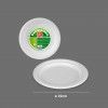 Prato Carto Biodegradvel 22X1.9cm Pack 25