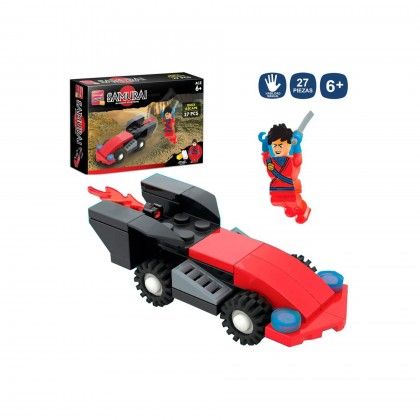 Blocos Construção Samurai 27 Peças Blocos Construção Samurai 27 Peças